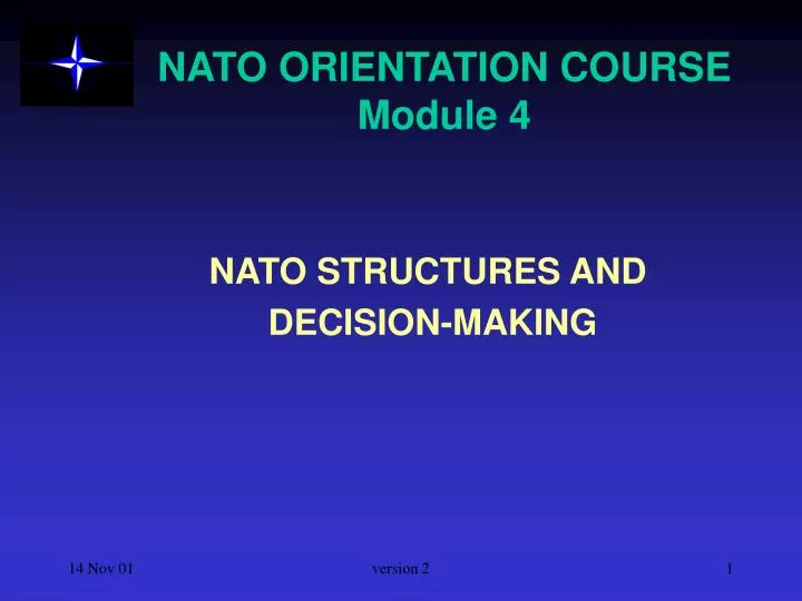 nato orientation course module 4