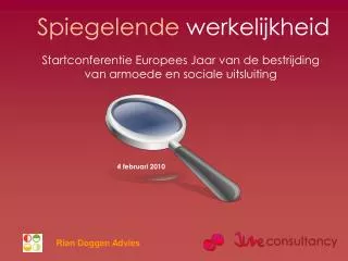 spiegelende werkelijkheid