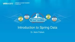 Introduction to Spring Data