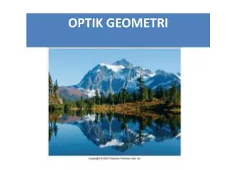 optik geometri
