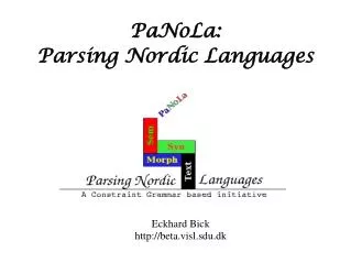 PaNoLa: Parsing Nordic Languages