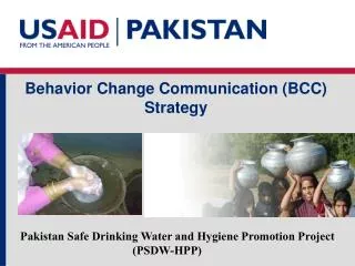 Behavior Change Communication (BCC) Strategy