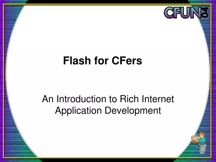 flash for cfers