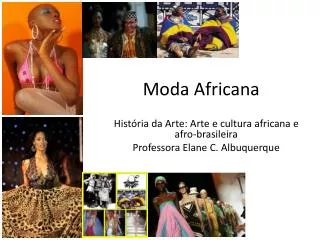 moda africana