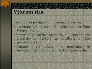 v znam rias