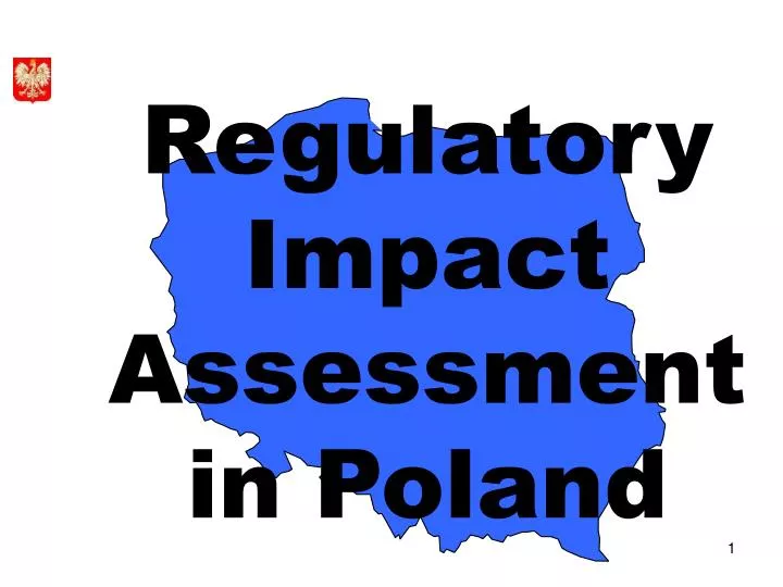 regulatory i mpact a ssessment in poland