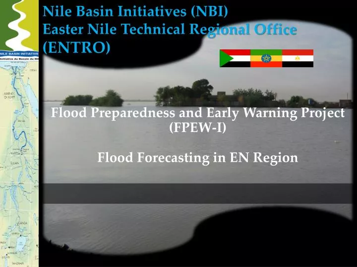 nile basin initiatives nbi easter nile technical regional office entro