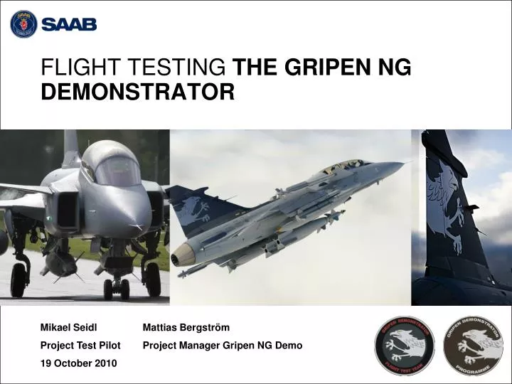 flight testing the gripen ng demonstrator