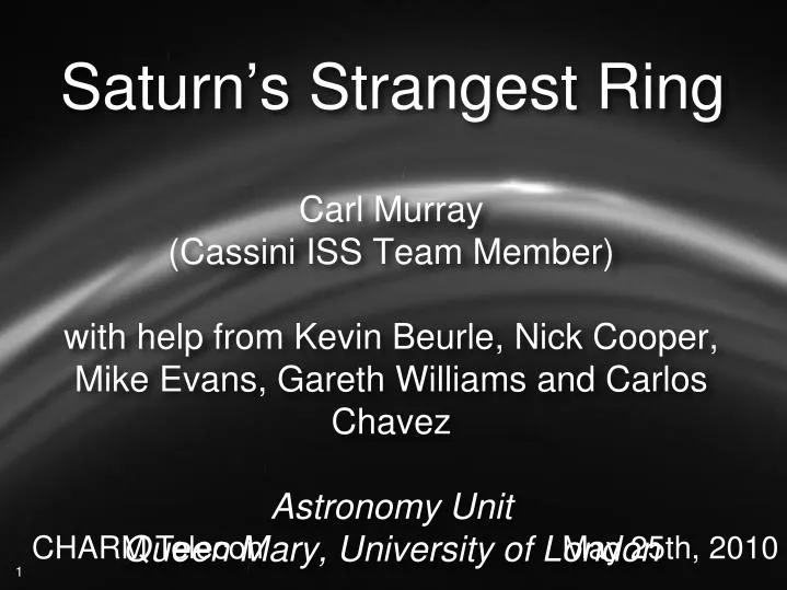 saturn s strangest ring