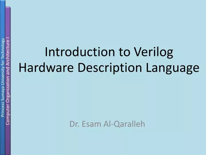 introduction to verilog hardware description language