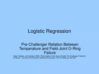 Logistic Regression