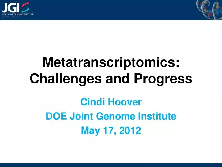 metatranscriptomics challenges and progress