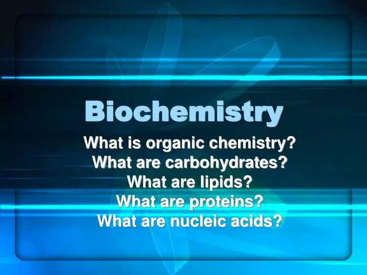 biochemistry