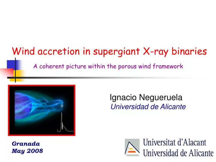 wind accretion in supergiant x ray binaries a coherent picture within the porous wind framework