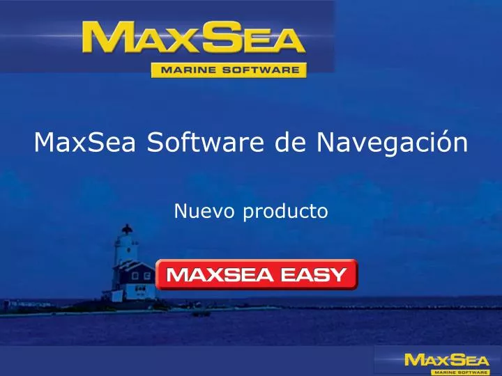 maxsea software de navegaci n