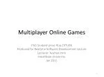 Multiplayer Online Games - slide 1