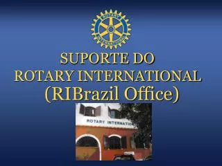 suporte do rotary international