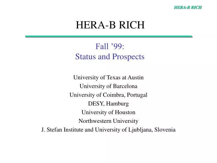 hera b rich