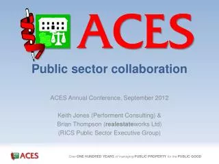 Public sector collaboration