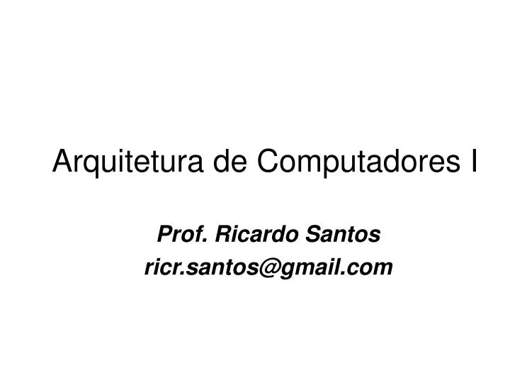 prof ricardo santos ricr santos@gmail com