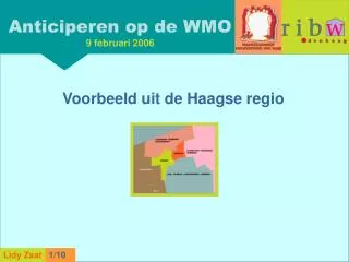 anticiperen op de wmo 9 februari 2006