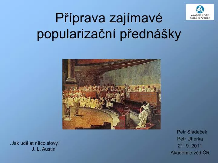 p prava zaj mav populariza n p edn ky