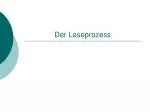 Der Leseprozess - slide 1