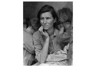 Dorothea Lange, Destitute pea pickers in California. Mother of seven children. Age 32. 1936
