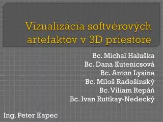 vizualiz cia softv rov ch artefaktov v 3d priestore