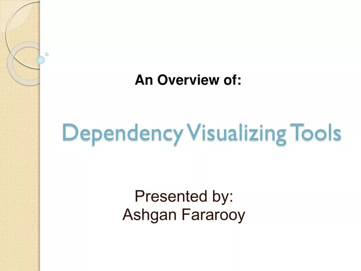 dependency visualizing tools