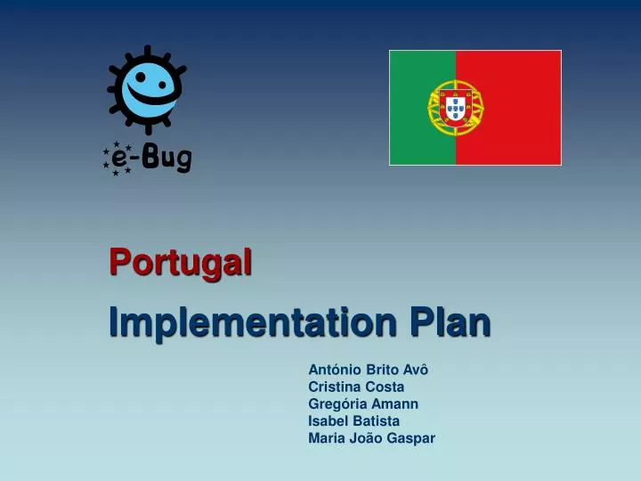 portugal implementation plan