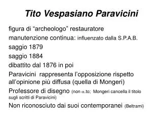 tito vespasiano paravicini