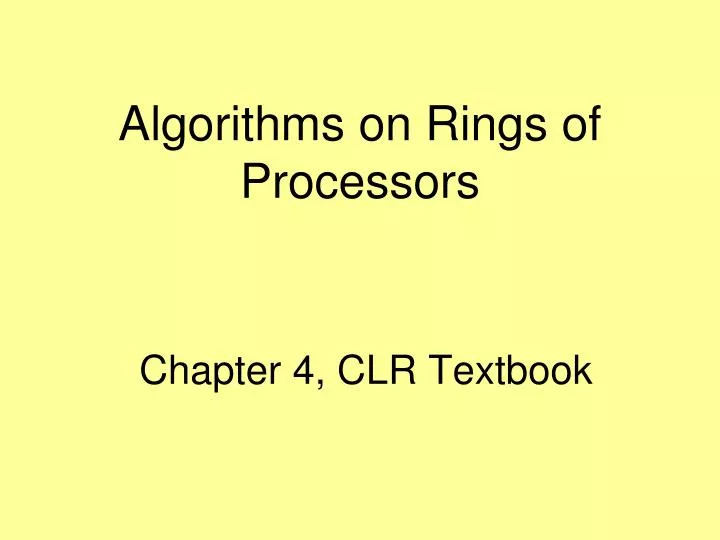 chapter 4 clr textbook