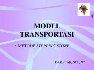 model transportasi