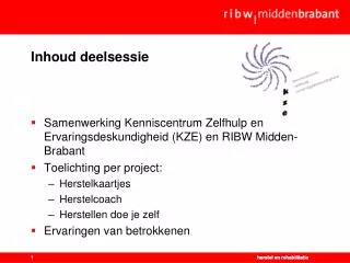 inhoud deelsessie