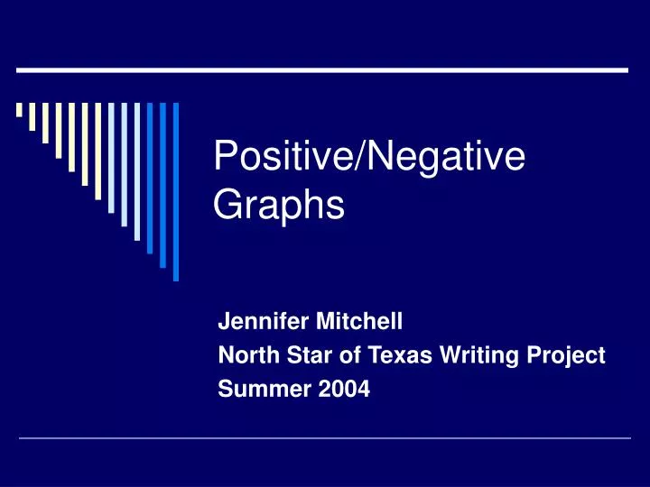 positive negative graphs