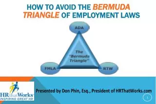 How to Avoid the Bermuda Triangle of Employment Laws