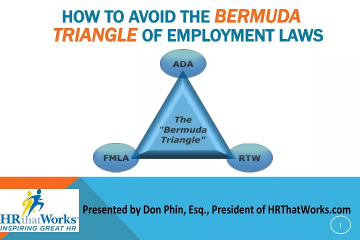 how to avoid the bermuda triangle of employment laws