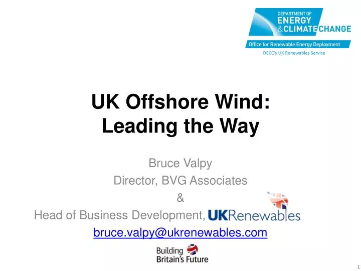 uk offshore wind leading the way