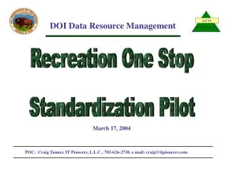 DOI Data Resource Management