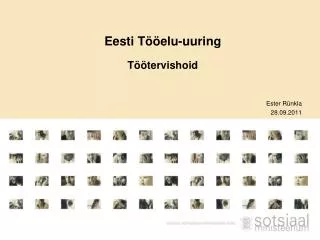 eesti t elu uuring t tervishoid