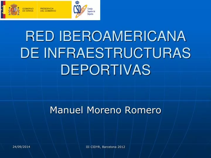 red iberoamericana de infraestructuras deportivas
