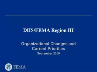 DHS/FEMA Region III