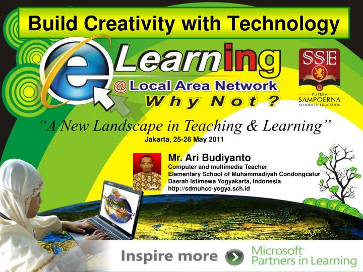 build creativity with technology