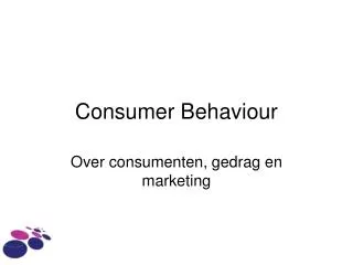 consumer behaviour