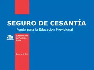 seguro de cesant a