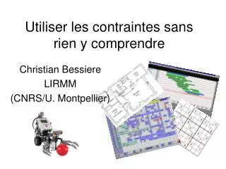 utiliser les contraintes sans rien y comprendre
