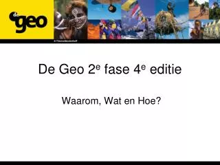 de geo 2 e fase 4 e editie