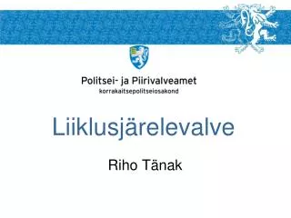 liiklusj relevalve