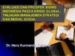 Dr. Heru Kurnianto Tjahjono - slide 1